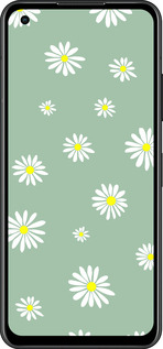Силиконовый чехол Ромашки v4 для Asus Zenfone 9 - 5603u-2842 изображение 