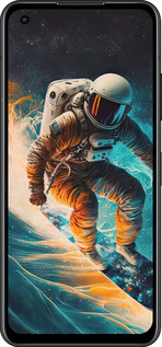 Силиконовый чехол Сноубордист для Asus Zenfone 9 - 5604u-2842 изображение 