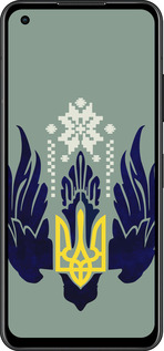 Силиконовый чехол Тризуб с крыльями для Asus Zenfone 9 - 5640u-2842 изображение 