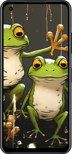 Силиконовый чехол Жабки 2 для Asus Zenfone 9 - 5657u-2842 изображение 