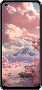 Силиконовый чехол Розовые облака для Asus Zenfone 9 - 5660u-2842 изображение 