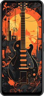 Силиконовый чехол Гитара для Asus Zenfone 9 - 5957u-2842 изображение 