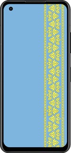 Силиконовый чехол Вышиванка 33 для Asus Zenfone 9 - 602u-2842 изображение 