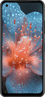 Силиконовый чехол Роса на цветке для Asus Zenfone 9 - 6039u-2842 изображение 