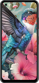 Силиконовый чехол Сказочная колибри для Asus Zenfone 9 - 6051u-2842 изображение 