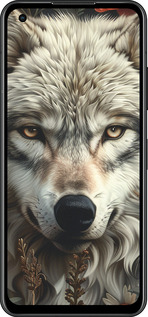 Силиконовый чехол Волчий взгляд для Asus Zenfone 9 - 6066u-2842 изображение 