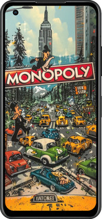 Силіконовий чехол Міський драйв Monopoly для Asus Zenfone 9 - 6088u-2842 изображение 