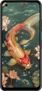 Силиконовый чехол Мелодия Лотоса для Asus Zenfone 9 - 6106u-2842 изображение 