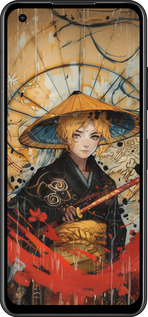 Силиконовый чехол Самурайская отвага для Asus Zenfone 9 - 6115u-2842 изображение 