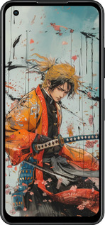 Силиконовый чехол Agatsuma Zenitsu: Убийца демонов для Asus Zenfone 9 - 6118u-2842 изображение 