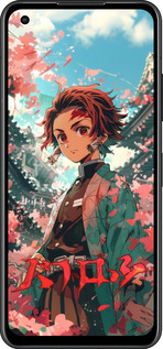 Силиконовый чехол Tanjiro Kamado для Asus Zenfone 9 - 6132u-2842 изображение 