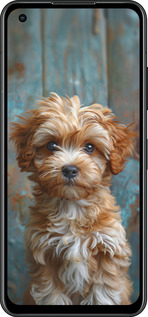 Силиконовый чехол Щенок мальтипу для Asus Zenfone 9 - 6157u-2842 изображение 