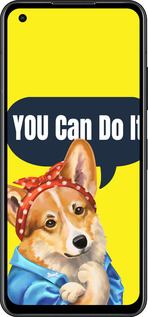 Силиконовый чехол чехол с корги You Can Do It для Asus Zenfone 9 - 6184u-2842 изображение 