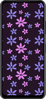 Силиконовый чехол с  цветами для Asus Zenfone 9 - 6258u-2842 изображение 