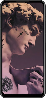 Силіконовий чехол Давид для Asus Zenfone 9 - 6302u-2842 изображение 