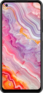 Силиконовый чехол Мрамор 2 для Asus Zenfone 9 - 6307u-2842 изображение 