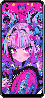 Силиконовый чехол Аниме милаха для Asus Zenfone 9 - 6314u-2842 изображение 