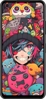 Силиконовый чехол Аниме парень для Asus Zenfone 9 - 6317u-2842 изображение 
