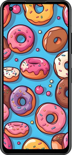 Силиконовый чехол Пончики для Asus Zenfone 9 - 6318u-2842 изображение 