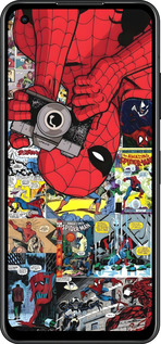 Силиконовый чехол Человек паук 2 для Asus Zenfone 9 - 6333u-2842 изображение 