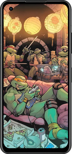 Силиконовый чехол Черепашки нинзя для Asus Zenfone 9 - 6346u-2842 изображение 