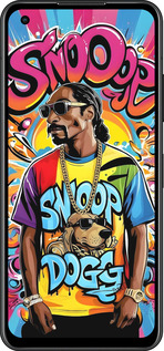 Силиконовый чехол Снуп дог для Asus Zenfone 9 - 6348u-2842 изображение 