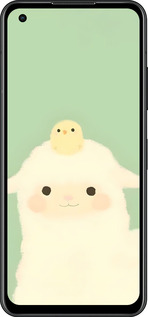 Силиконовый чехол Барашек и ципленок для Asus Zenfone 9 - 6369u-2842 изображение 