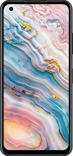 Силиконовый чехол Мрамор красивый для Asus Zenfone 9 - 6376u-2842 изображение 