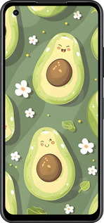 Силиконовый чехол Авокадо для Asus Zenfone 9 - 6380u-2842 изображение 