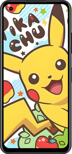 Силиконовый чехол Пикачу 2 для Asus Zenfone 9 - 6391u-2842 изображение 