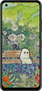 Силиконовый чехол Грустное привидение для Asus Zenfone 9 - 6403u-2842 изображение 