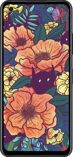 Силиконовый чехол С изображением полевых цветов для Asus Zenfone 9 - 6419u-2842 изображение 