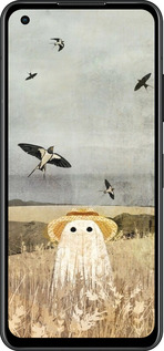 Силиконовый чехол Призрак в поле для Asus Zenfone 9 - 6427u-2842 изображение 