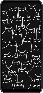 Силиконовый чехол С изображением кошек для Asus Zenfone 9 - 6470u-2842 изображение 