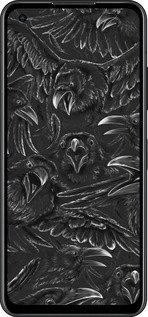 Силиконовый чехол Воронья ярость для Asus Zenfone 9 - 6474u-2842 изображение 