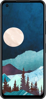 Силиконовый чехол Горная идиллия ночной пейзаж для Asus Zenfone 9 - 6488u-2842 изображение 