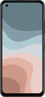 Силиконовый чехол С синими и розовыми волнами в стиле ретро для Asus Zenfone 9 - 6532u-2842 изображение 