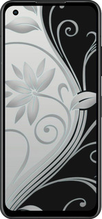 Силиконовый чехол Цветы на чёрно-белом фоне для Asus Zenfone 9 - 840u-2842 изображение 