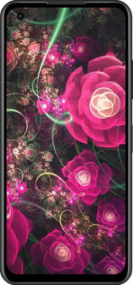 Силиконовый чехол Абстрактные цветы 3 для Asus Zenfone 9 - 850u-2842 изображение 