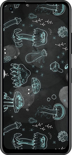 Силиконовый чехол Медузы для Asus Zenfone 9 - 906u-2842 изображение 