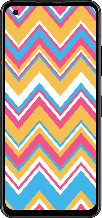 Силиконовый чехол Шеврон v2 для Asus Zenfone 9 - 1057u-2842 изображение 