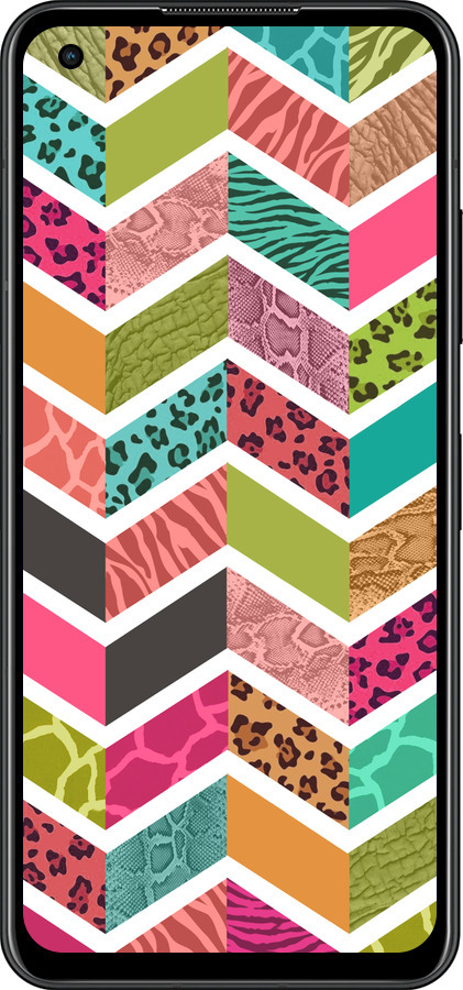 Силиконовый чехол Шеврон v3 для Asus Zenfone 9 - 1058u-2842 изображение 