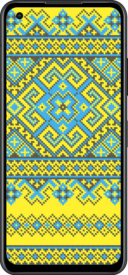 Силиконовый чехол Вышиванка 41 для Asus Zenfone 9 - 1175u-2842 изображение 