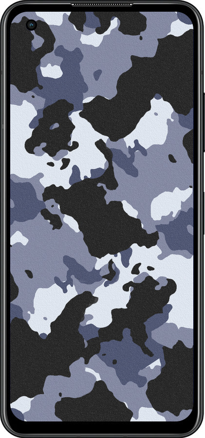 Силиконовый чехол Камуфляж v4 для Asus Zenfone 9 - 1182u-2842 изображение 