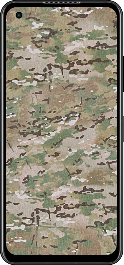 Силиконовый чехол Камуфляж v5 для Asus Zenfone 9 - 1201u-2842 изображение 