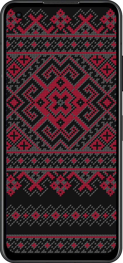 Силіконовий чехол Вишиванка 52 для Asus Zenfone 9 - 1763u-2842 изображение 