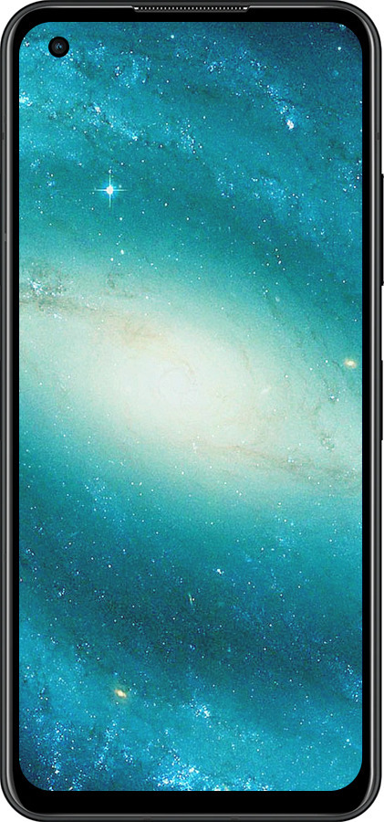 Силиконовый чехол Голубая галактика для Asus Zenfone 9 - 177u-2842 изображение 