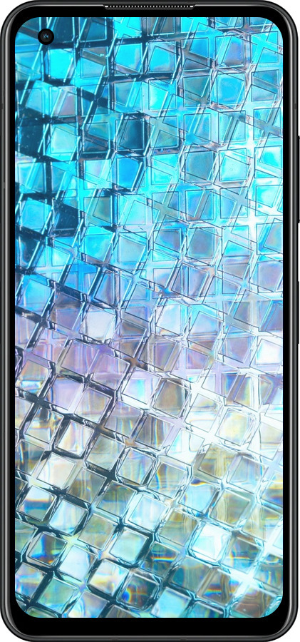 Силиконовый чехол Переливающаяся чешуя для Asus Zenfone 9 - 227u-2842 изображение 