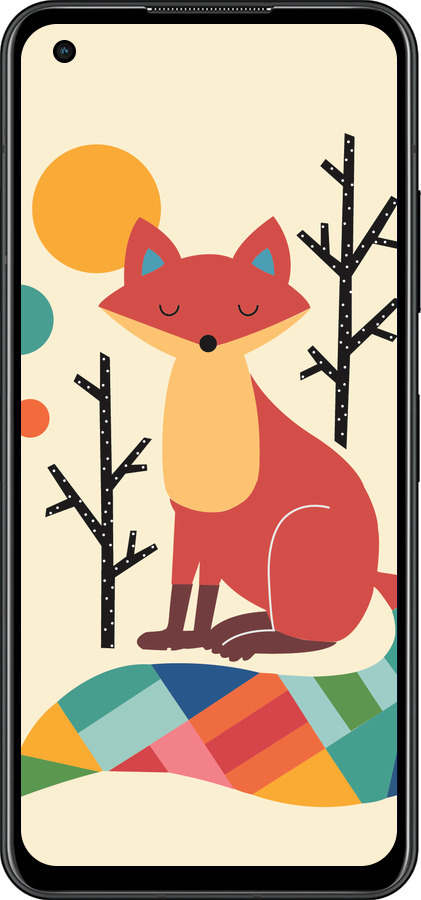 Силіконовий чехол Rainbow fox для Asus Zenfone 9 - 4010u-2842 изображение 