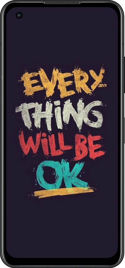 Силиконовый чехол Все будет хорошо для Asus Zenfone 9 - 4068u-2842 изображение 